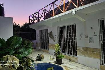 پانسیون Unique And Quiet Apartments La Botánica Tropical