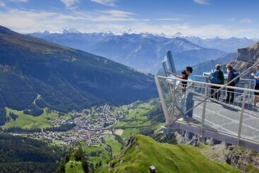 酒店 Quellenhof Leukerbad