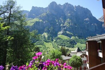 酒店 Quellenhof Leukerbad
