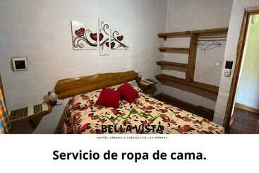 تختخواب و صبحانه Bella Vista Hostel En El Centro & Cabañas En La Montaña