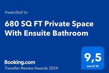 پانسیون 680 Sq Ft Private Space With Ensuite Bathroom