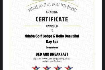 تختخواب و صبحانه Ndaba Golf Lodge & Hello Beautiful Day Spa