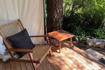 هتل Lopez Farm Cottages & Tent Camping