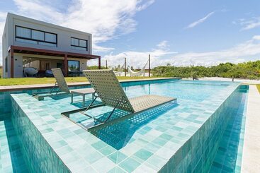 Sa05 Excelente Casa 5 Suítes   Condomínio Reserva De Sauípe - Costa do Sauipe