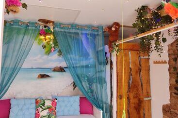 Bed and Breakfast Wonder Room Paraiso Magico Habitacion