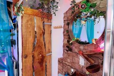 Bed and Breakfast Wonder Room Paraiso Magico Habitacion