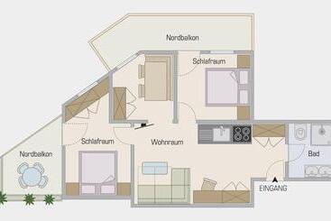 هتل آپارتمان Residence Hirzer