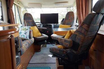 هتل Large Static Motorhome Stunning Countryside Views