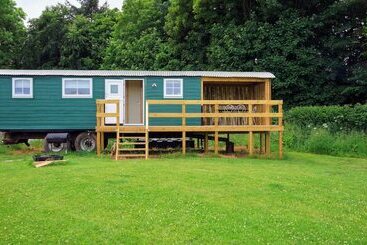 Unique Upcycled Straw Trailer @ Westcote