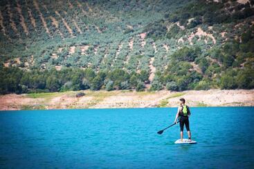 هاستل Centro De Ocio Alúa Casa Rural Iznájar Lago De Andalucía
