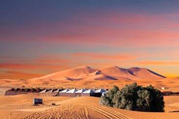 Night Desert Camp - Taouz
