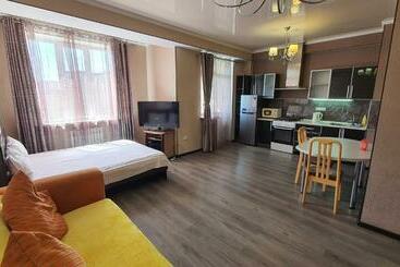 Orange Apartment With Panoramic View