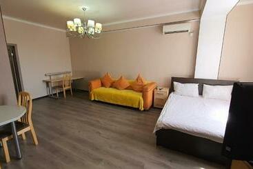 Orange Apartment With Panoramic View