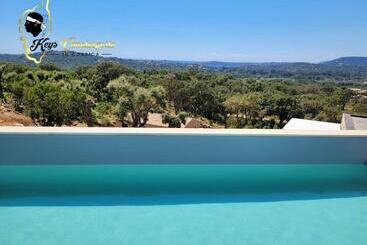 Casa Balancinu Vue Panoramique Sur Montagne Et Mer Piscine Privée