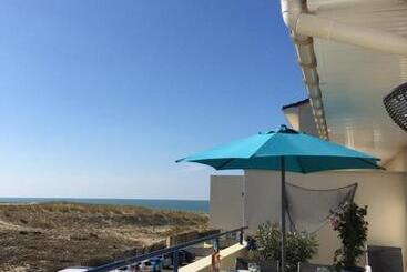 T3 Front De Mer Lacanau Ocean   22m2 Terrasse  2 Piscines  Wifi Parking