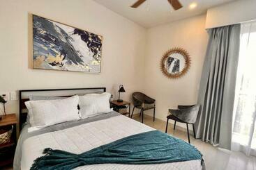 Loft In Bucerias Golden Zone, One Block From Beach
