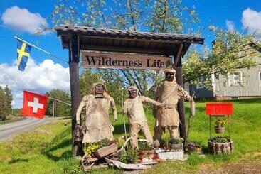 تختخواب و صبحانه Elch Zimmer Wilderness Life