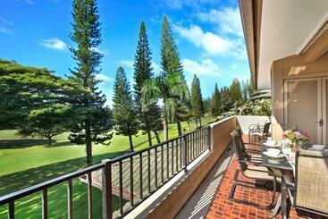 Kbm Resorts: Kapalua Golf Villa Kgv 14v3 Xtra Large Corner Unit Golf Views Includes Rental Car