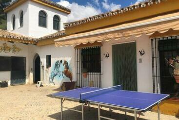 Maison Dans Hacienda Avec Chevaux