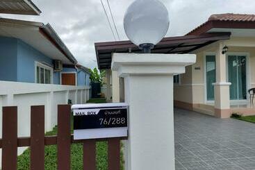Happy Space วิลล่าทั้งหลัง 2นอน 2น้ำ ฟรี Wifi จอดรถ