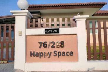 Happy Space วิลล่าทั้งหลัง 2นอน 2น้ำ ฟรี Wifi จอดรถ