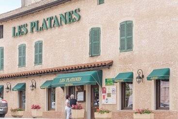 هتل Hôtel Les Platanes