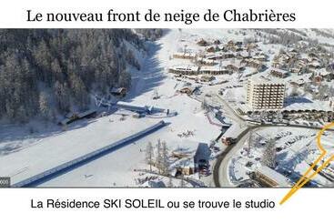 Vars Les Claux Studio Sympa Au Pied Des Pistes Résidence Ski Soleil