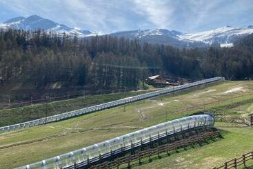 ツーリストアパートメント Appartement Duplex Les Orres 1800 Pour 8 Personnes Aux Pieds Des Pistes Avec Ménage Et Une Place De