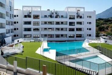 New 3 Bed Apartment Estepona Town With Pool