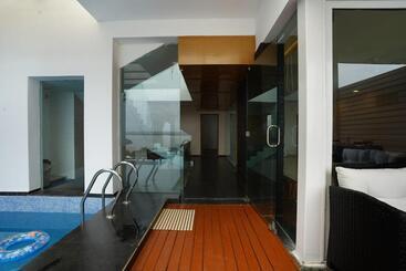 St Jacinto Island Villa By Jadecaps  Bay View And Infinity Pool Near Goa Airport