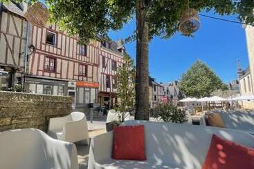 Le Patio, Coeur De Ville Avec Garage Et Jardin