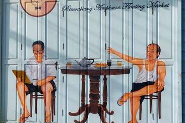 استراحتگاه Roomquest Rimrabeang At Amphawa