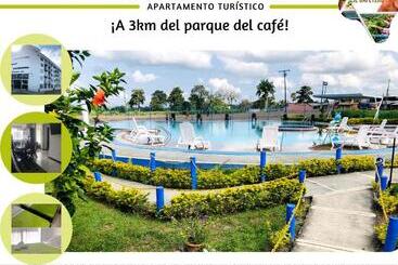 Apartahotel En El Eje Cafetero Cerca Al Parque Del Café