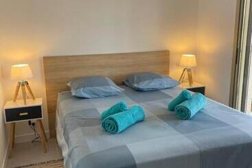 آپارتمانهای توریستها Magnifique Appartement Vue Sur Mer, Terrasse Et Parking Privé   Proche Plages