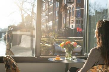 تختخواب و صبحانه 2 Houseboat Suites Amsterdam Prinsengracht