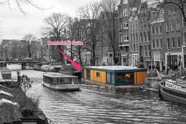 تختخواب و صبحانه 2 Houseboat Suites Amsterdam Prinsengracht