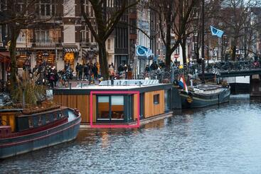 تختخواب و صبحانه 2 Houseboat Suites Amsterdam Prinsengracht