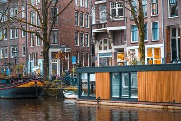 تختخواب و صبحانه 2 Houseboat Suites Amsterdam Prinsengracht