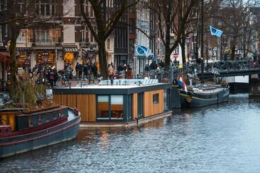 تختخواب و صبحانه 2 Houseboat Suites Amsterdam Prinsengracht