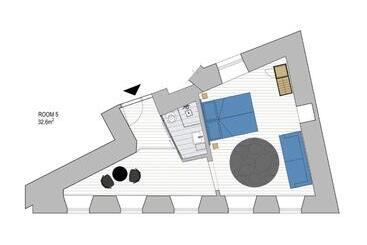 Lj5   Old Town Rooms With Exclusive Shared Roof Terrace
