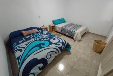 آپارتمانهای توریستها Casa Mango Amplia Con Alberca Y Cerca De La Media Luna !!!