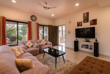 Stayvista S Moonlit Hills Retreat With Pool, Scenic View, And Indoor Games