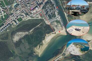 آپارتمان‌های توریست‌ها Apartamento Na Primeira Linha Da Ria Formosa