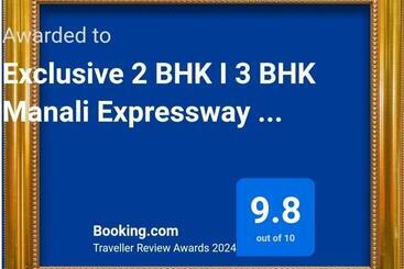 مبيت وإفطار Exclusive Floor On Manali Expressway For Family