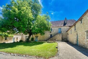 تختخواب و صبحانه Chambre D Hôte La Source Domaine De Fonpeyroune