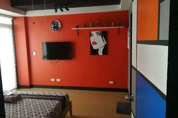 מלון דירות Cubao Manhattan Heights Unit 11pq Tower B, 1br