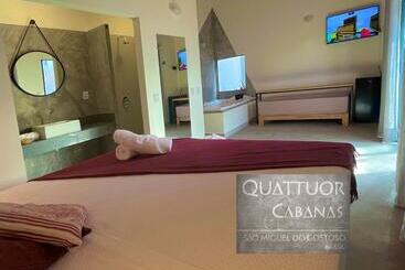 هاستل Quattuor Cabanas. Privacidade E Conforto Com Hidromassagem