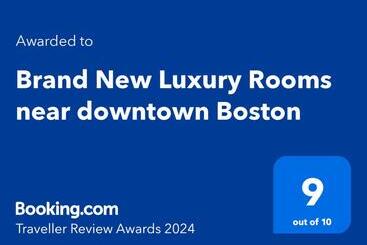 Pensionat Brand New Luxury Rooms Near Downtown Boston