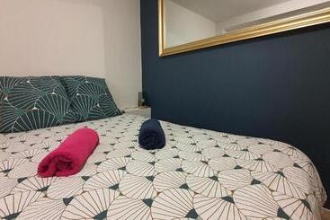 تختخواب و صبحانه Chambre Balnéo à Chaumont