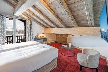 هتل Hôtel L Aigle Du Montana By Les Etincelles